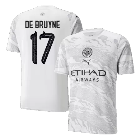 Men Manchester City DE BRUYNE #17 Soccer Jersey Shirt 2023/24 - buyjerseyshop.uk