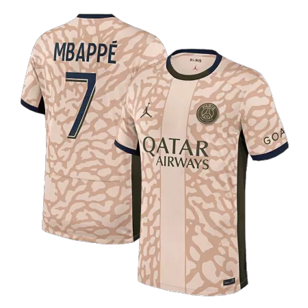 Men PSG MBAPPÉ #7 Fourth Away Soccer Jersey Shirt 2023/24 - buyjerseyshop.uk