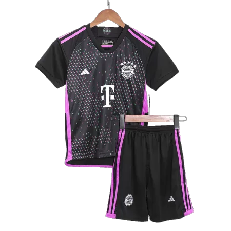 Kids Bayern Munich Away Soccer Jersey Kit (Jersey+Shorts) 2023/24 - buyjerseyshop.uk