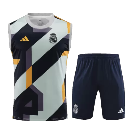 Men Real Madrid Soccer Training Sleeveless Kit 2023/24 - buyjerseyshop.uk
