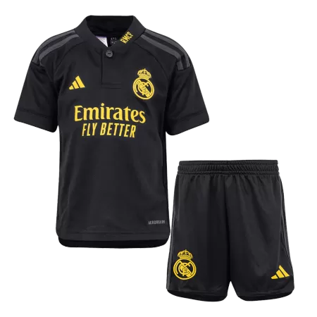 Kids Real Madrid Third Away Soccer Jersey Kit (Jersey+Shorts) 2023/24 - buyjerseyshop.uk