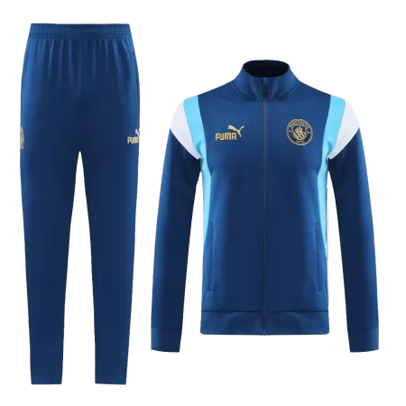 Men Manchester City Tracksuit Sweat Shirt Kit (Top+Trousers) 2023/24 - buyjerseyshop.uk