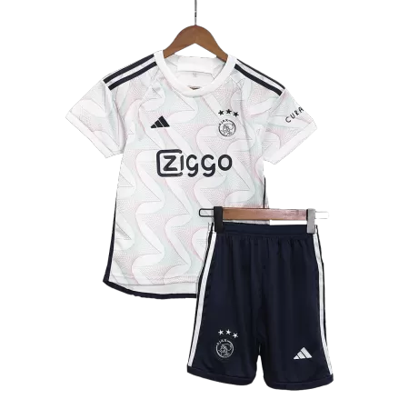 Kids Ajax Away Soccer Jersey Kit (Jersey+Shorts) 2023/24 - buyjerseyshop.uk