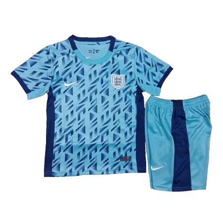 Kids England Away Soccer Jersey Kit (Jersey+Shorts) 2023 - buyjerseyshop.uk