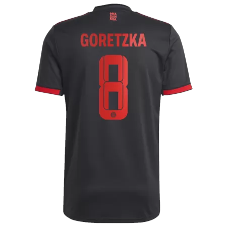 Men Bayern Munich GORETZKA #8 Third Away Soccer Jersey Shirt 2022/23 - buyjerseyshop.uk