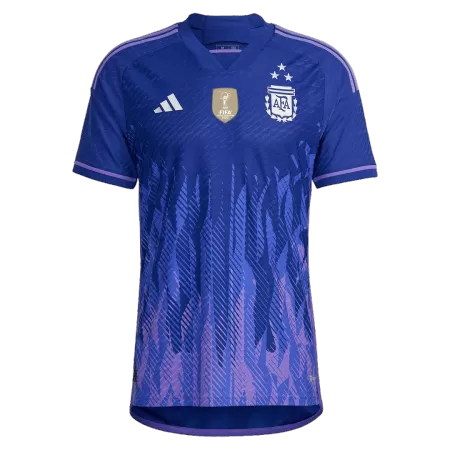 Men Argentina Away Player Version Jersey World Cup 2022 - Champion - buyjerseyshop.uk