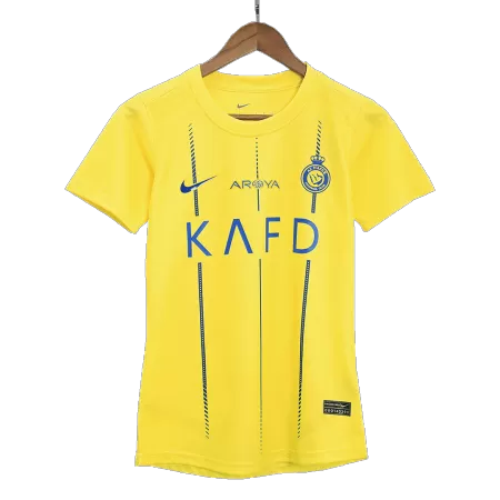 Women Al Nassr Home Soccer Jersey Shirt 2023/24 - buyjerseyshop.uk