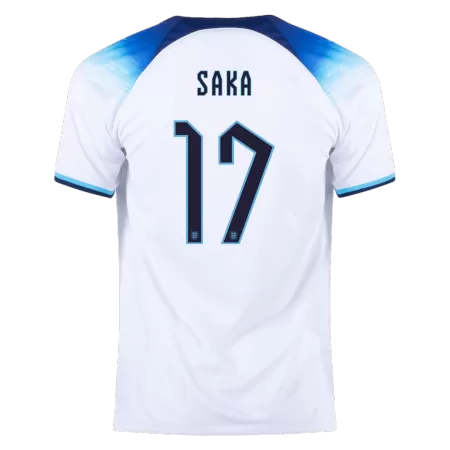 Men England SAKA #17 Home Soccer Jersey Shirt 2022 - buyjerseyshop.uk