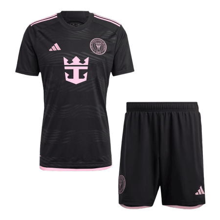Men Inter Miami CF Away Soccer Jersey Kit (Jersey+Shorts) 2024 - buyjerseyshop.uk
