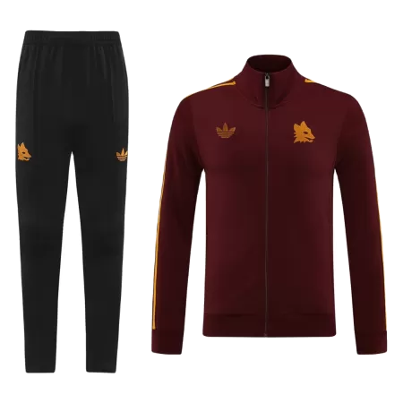 Men Roma Tracksuit Sweat Shirt Kit (Top+Trousers) 2024/25 - buyjerseyshop.uk