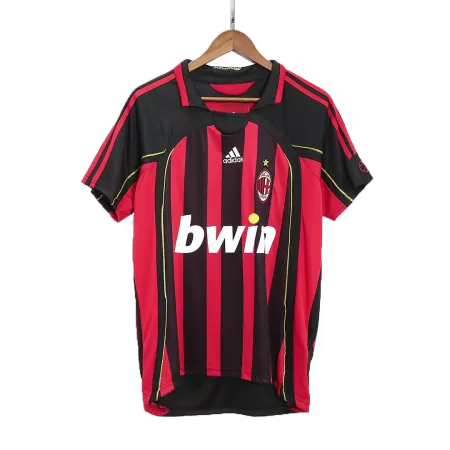 Men AC Milan Retro Jerseys Home Soccer Jersey 2006/07 - buyjerseyshop.uk