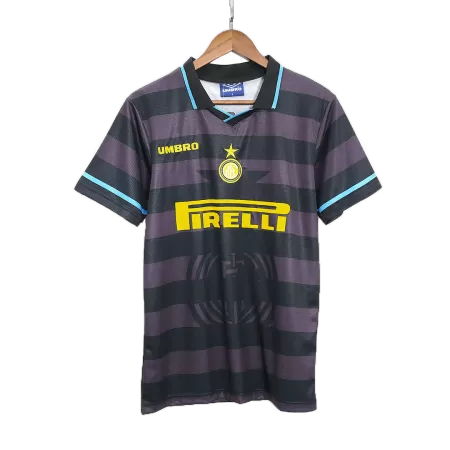 Men Inter Milan Retro Jerseys Away Soccer Jersey 1997/98 - buyjerseyshop.uk