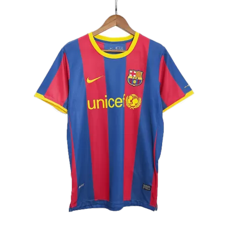 Men Barcelona Retro Jerseys Home Soccer Jersey 2010/11 - buyjerseyshop.uk