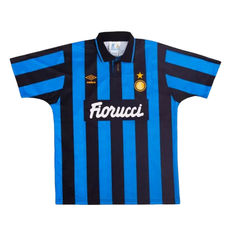 Men Inter Milan Retro Jerseys Home Soccer Jersey 1992/93 - buyjerseyshop.uk